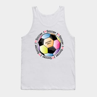 I Love Soccer Tank Top